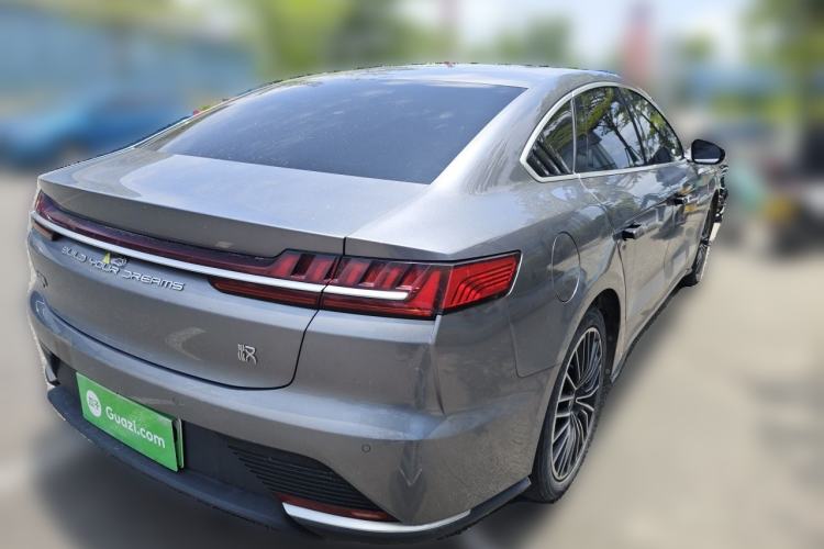 Used BYD Han 2020 EV Long-Range Luxury Model Rear Right 45 Deg