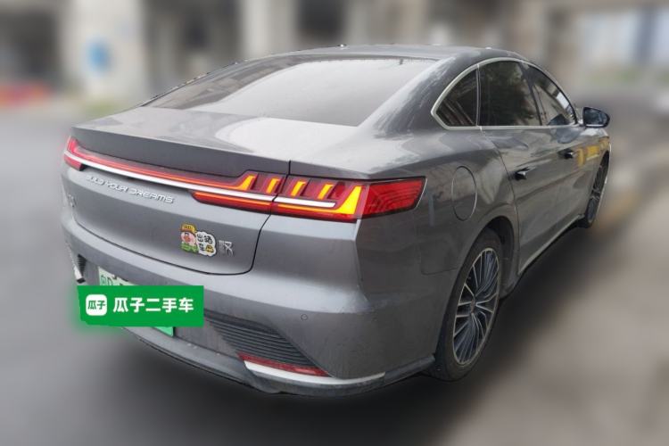 Used BYD Han 2020 EV Long-Range Luxury Model Rear Right 45 Deg