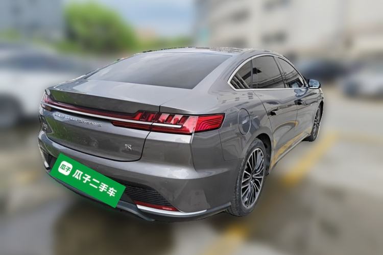 Used BYD Han 2020 EV Long-Range Luxury Model Rear Right 45 Deg