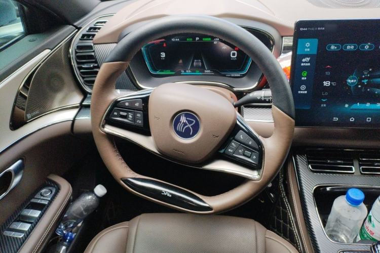 Used BYD Han 2020 EV Long-Range Luxury Model Steering Wheel