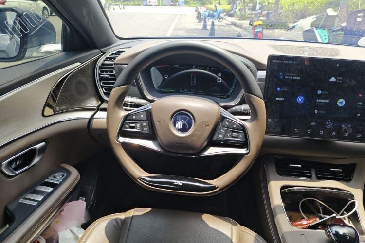 Used BYD Han 2020 EV Long-Range Luxury Model Steering Wheel