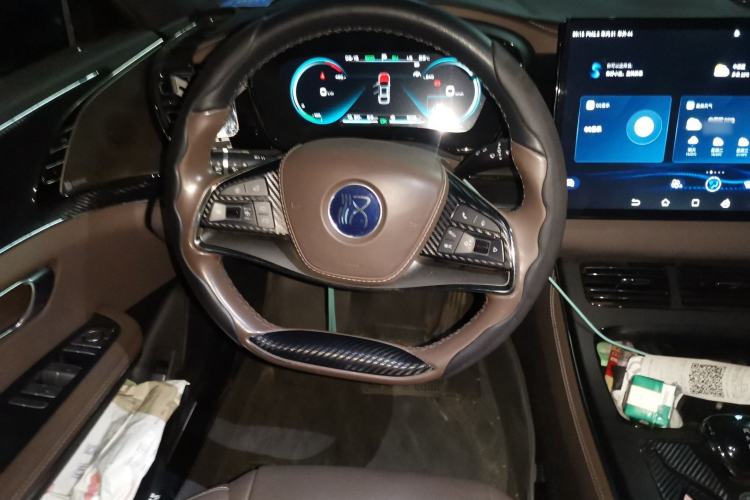 Used BYD Han 2020 DM Four-Wheel Drive Performance Edition Prestige Model Steering Wheel