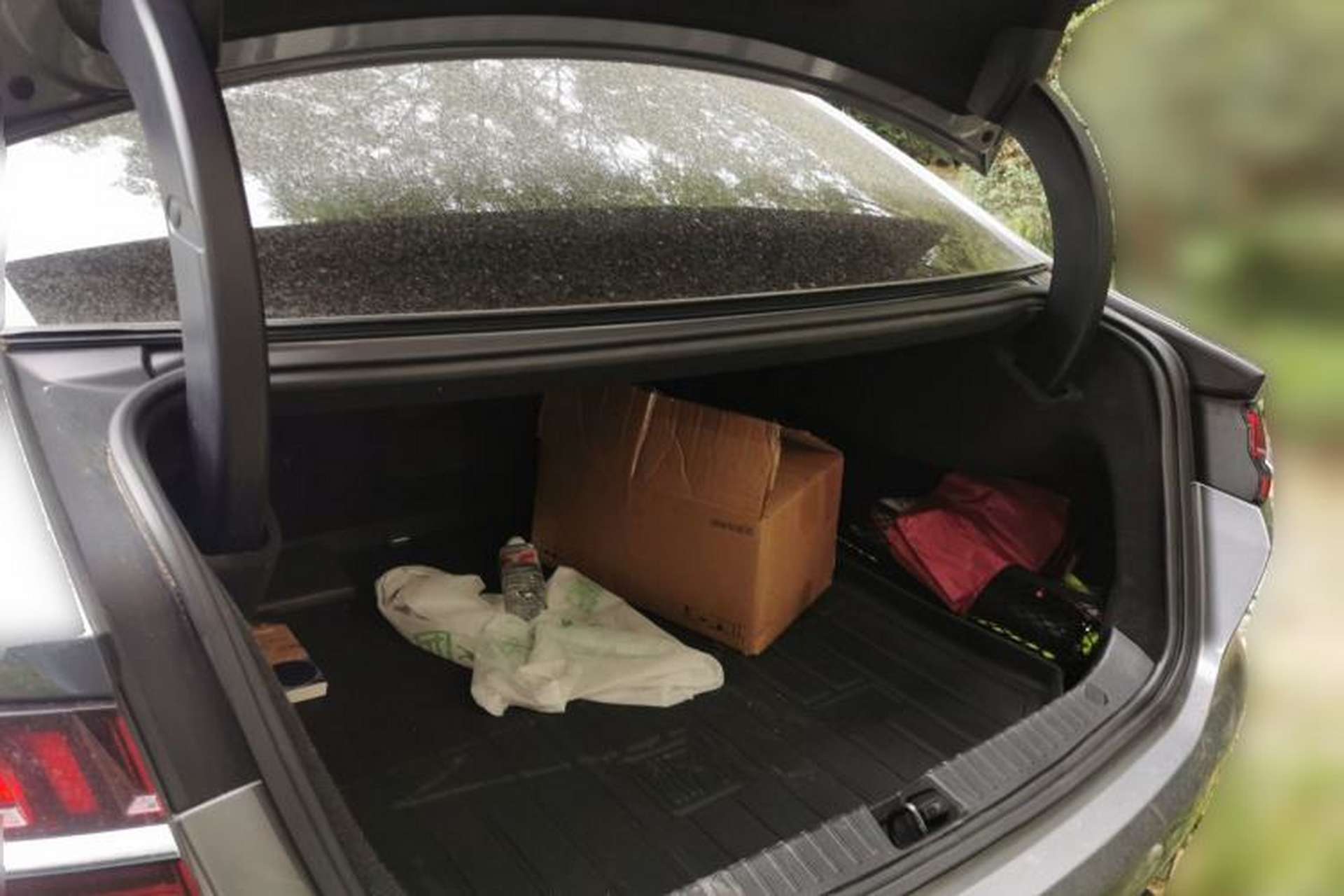 Used BYD Han 2020 EV Long-Range Luxury Model Trunk