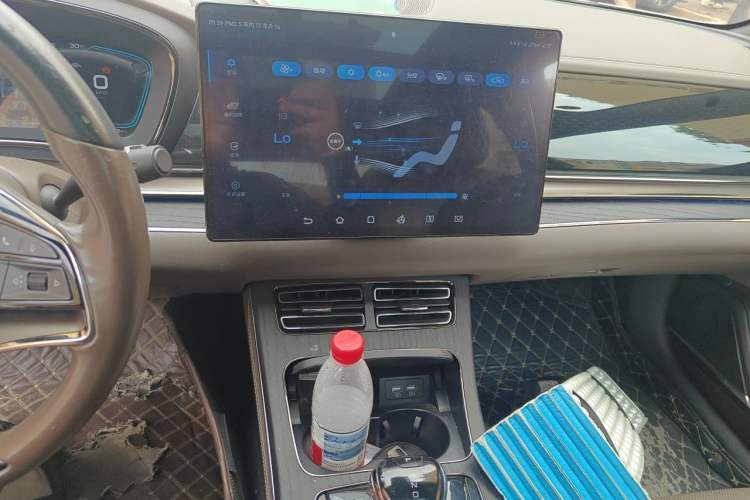 Used BYD Han 2020 DM Four-Wheel Drive Performance Edition Prestige Model Audio And AC Panel