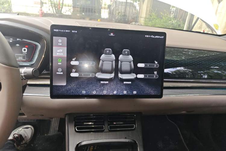 Used BYD Han 2020 DM Four-Wheel Drive Performance Edition Prestige Model Audio And AC Panel