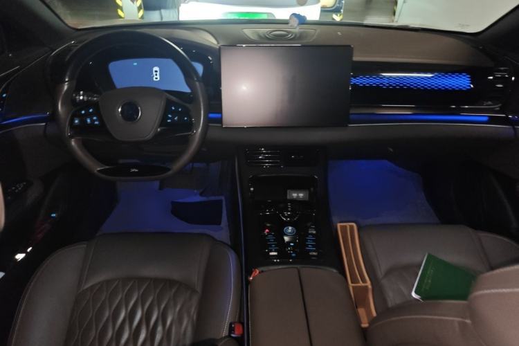 Used BYD Han 2020 EV Four-Wheel Drive High-Performance Flagship Model Center Console