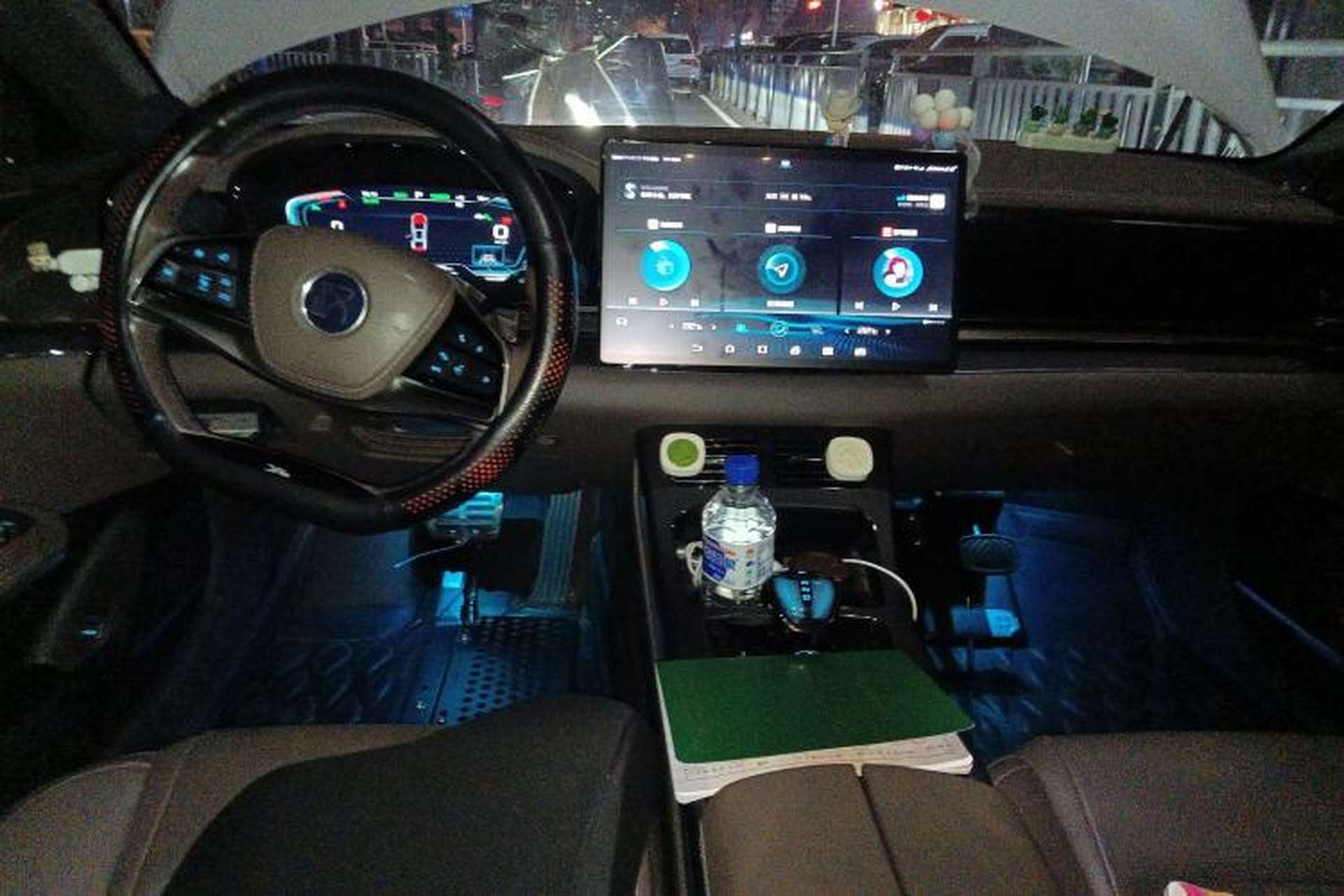 Used BYD Han 2020 EV Long-Range Deluxe Model Center Console