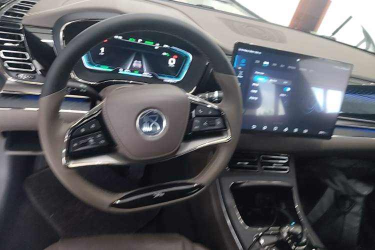 Used BYD Han 2020 EV Long-Range Luxury Model Center Console