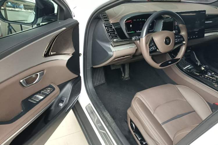 Used BYD Han 2020 EV Long-Range Luxury Model Driver Seat
