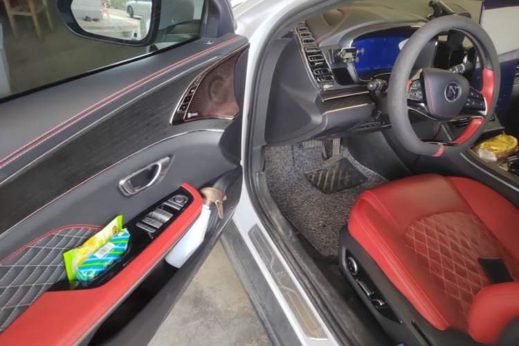 Used BYD Han 2020 EV Four-Wheel Drive High-Performance Flagship Model Driver Seat