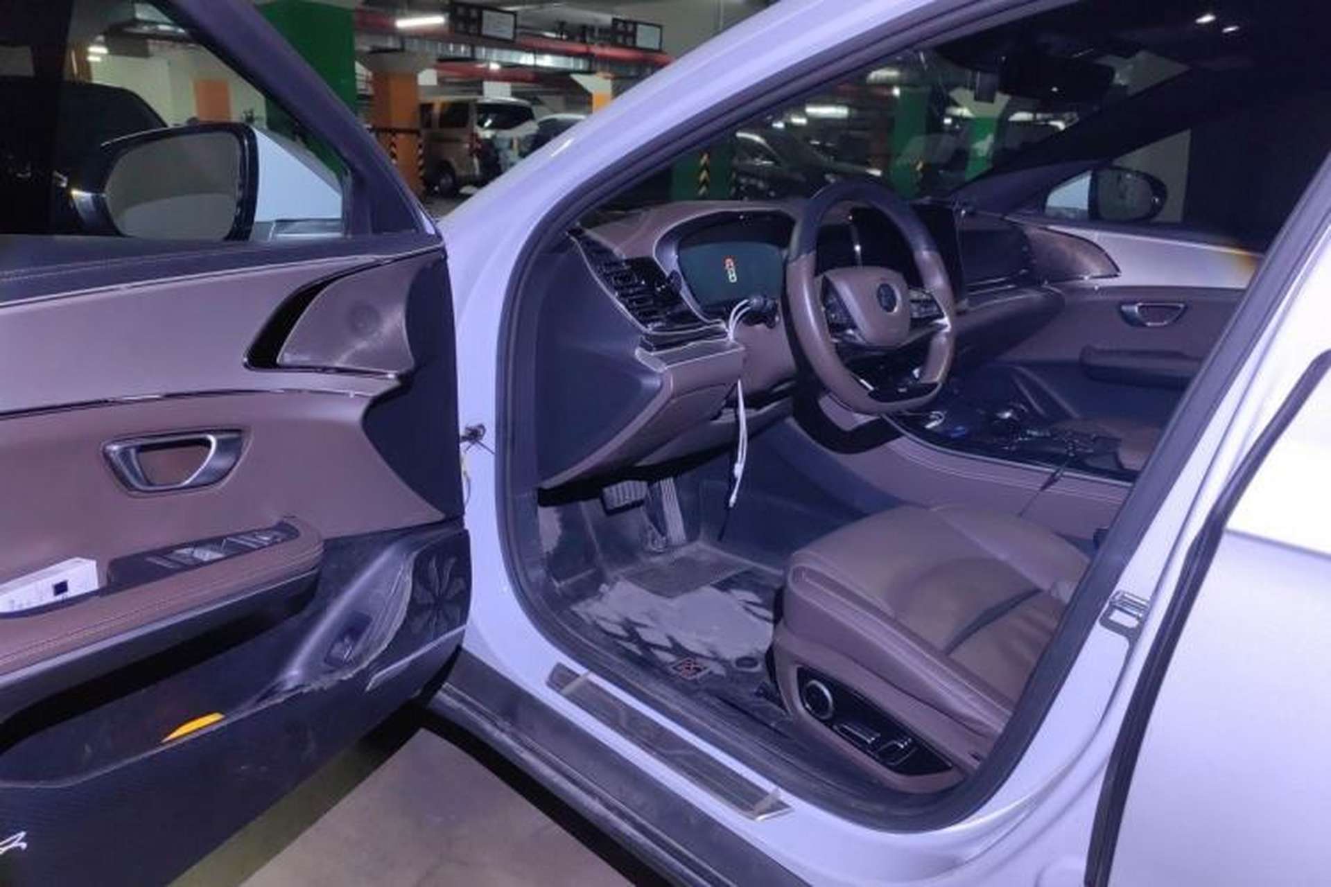 Used BYD Han 2020 EV Long-Range Luxury Model Driver Seat