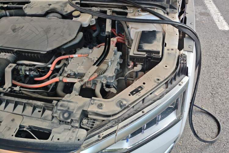 Used BYD Han 2020 DM Four-Wheel Drive Performance Edition Luxury Model Engine Bay Left