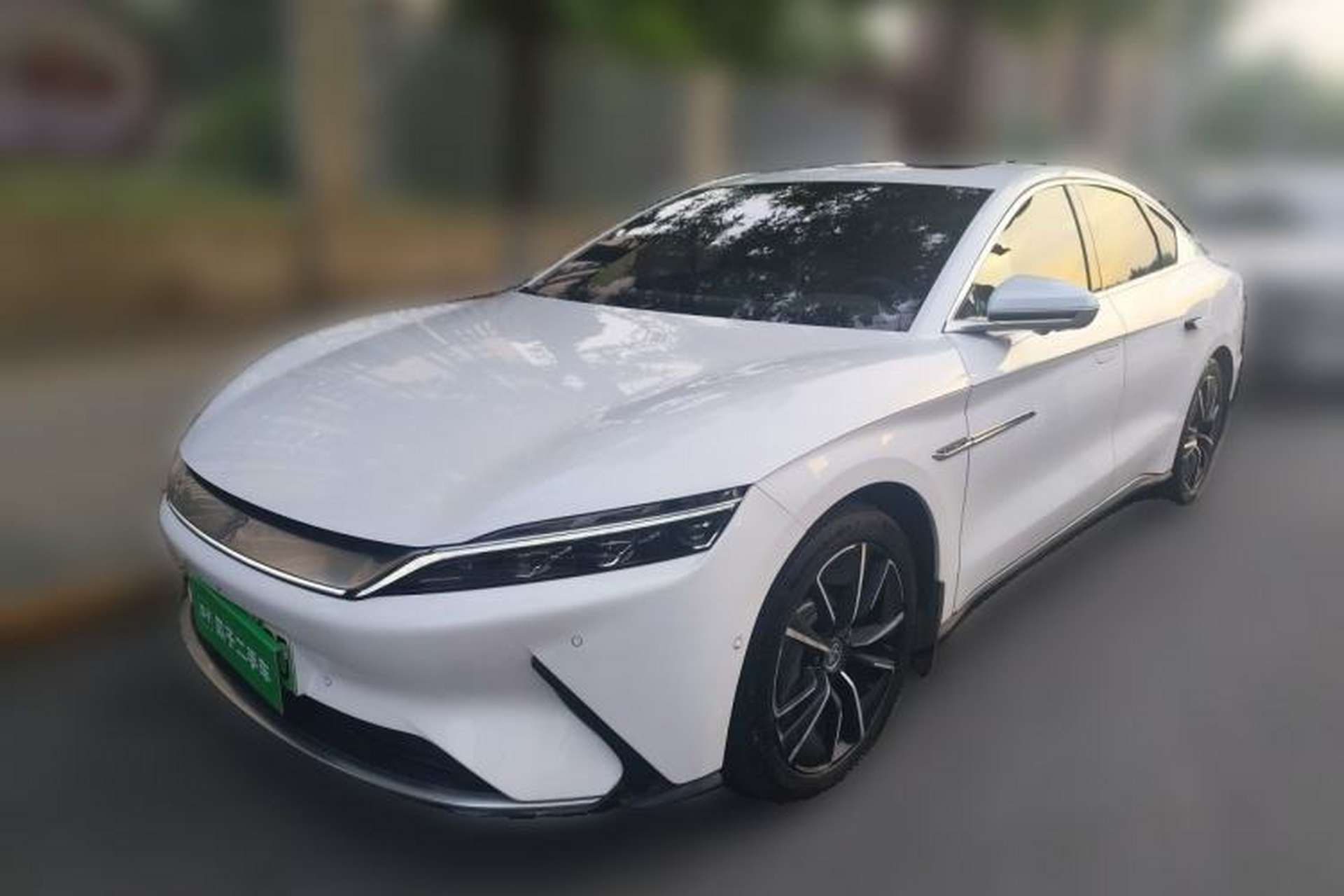 Used BYD Han 2020 EV Four-Wheel Drive High-Performance Flagship Model Front Left 45 Deg