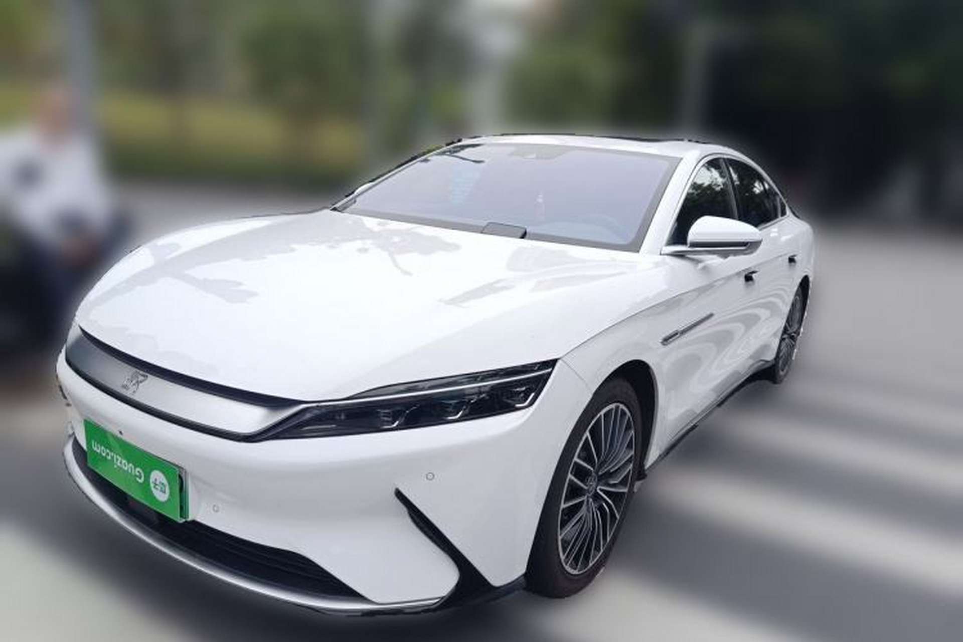 Used BYD Han 2020 EV Long-Range Luxury Model Front Left 45 Deg
