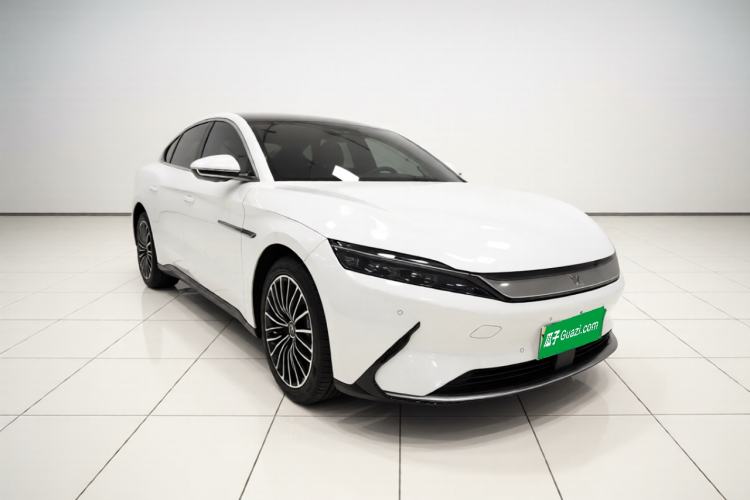 Used BYD Han 2020 EV Long-Range Luxury Model Front Right 45 Deg
