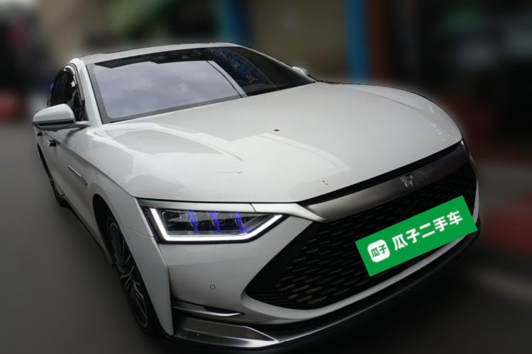 Used BYD Han 2020 DM Four-Wheel Drive Performance Edition Prestige Model Front Right 45 Deg