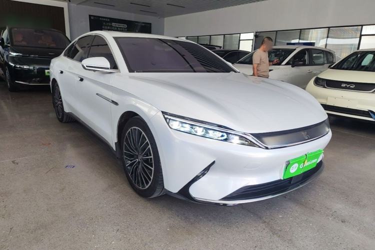Used BYD Han 2020 EV Long-Range Luxury Model Front Right 45 Deg