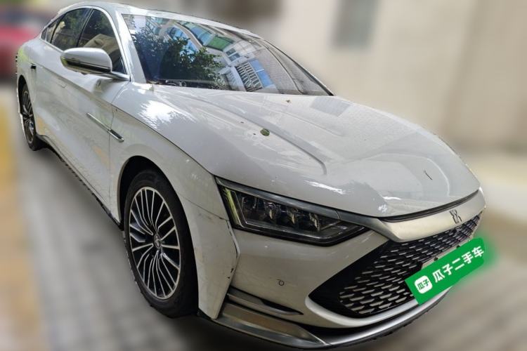 Used BYD Han 2020 DM Four-Wheel Drive Performance Edition Prestige Model Front Right 45 Deg