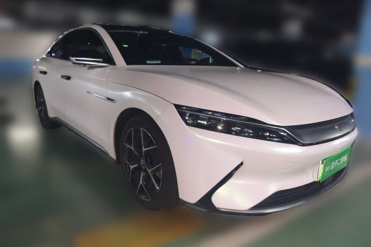 Used BYD Han 2020 EV Long-Range Luxury Model Front Right 45 Deg