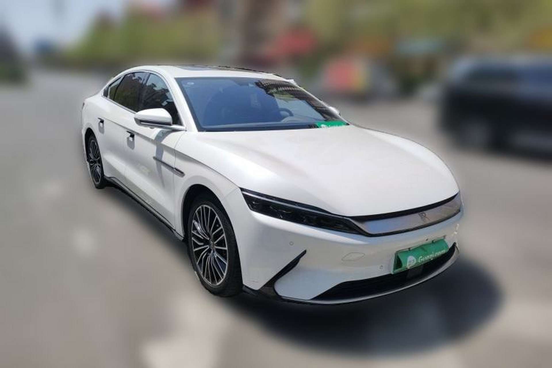 Used BYD Han 2020 EV Long-Range Luxury Model Front Right 45 Deg