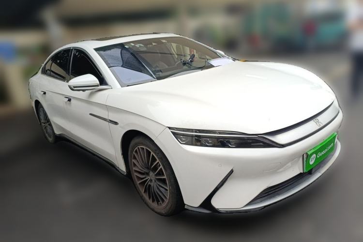 Used BYD Han 2020 EV Long-Range Luxury Model Front Right 45 Deg