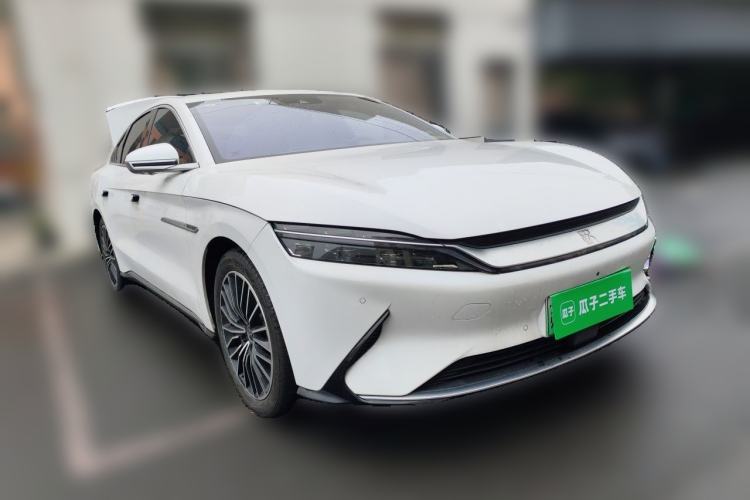 Used BYD Han 2020 EV Long-Range Luxury Model Front Right 45 Deg