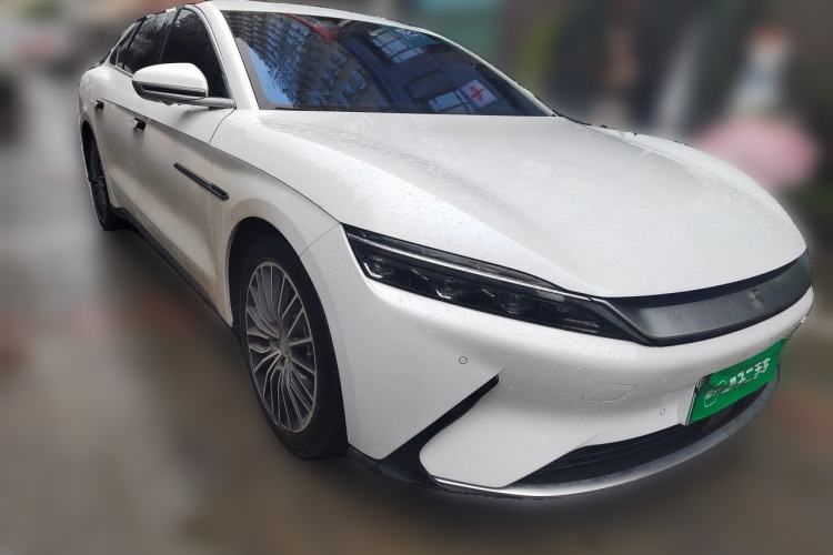 Used BYD Han 2020 EV Long-Range Luxury Model Front Right 45 Deg