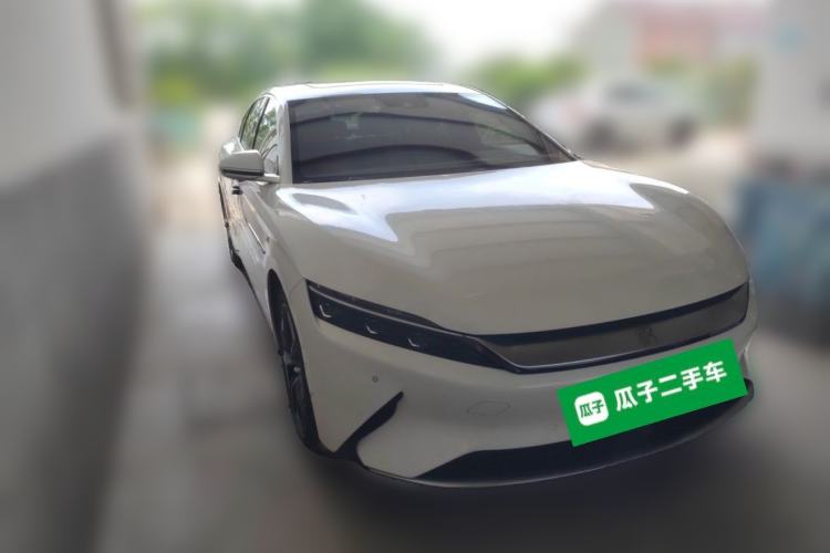 Used BYD Han 2020 EV Four-Wheel Drive High-Performance Flagship Model Front Right 45 Deg
