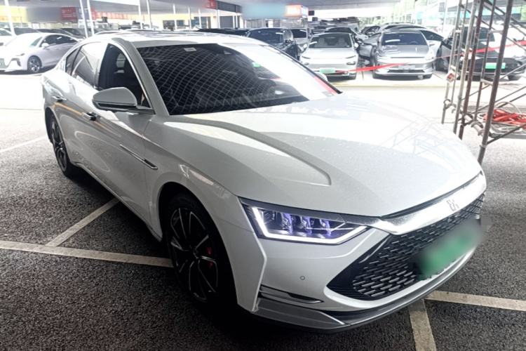 Used BYD Han 2020 DM Four-Wheel Drive Performance Edition Prestige Model Front Right 45 Deg