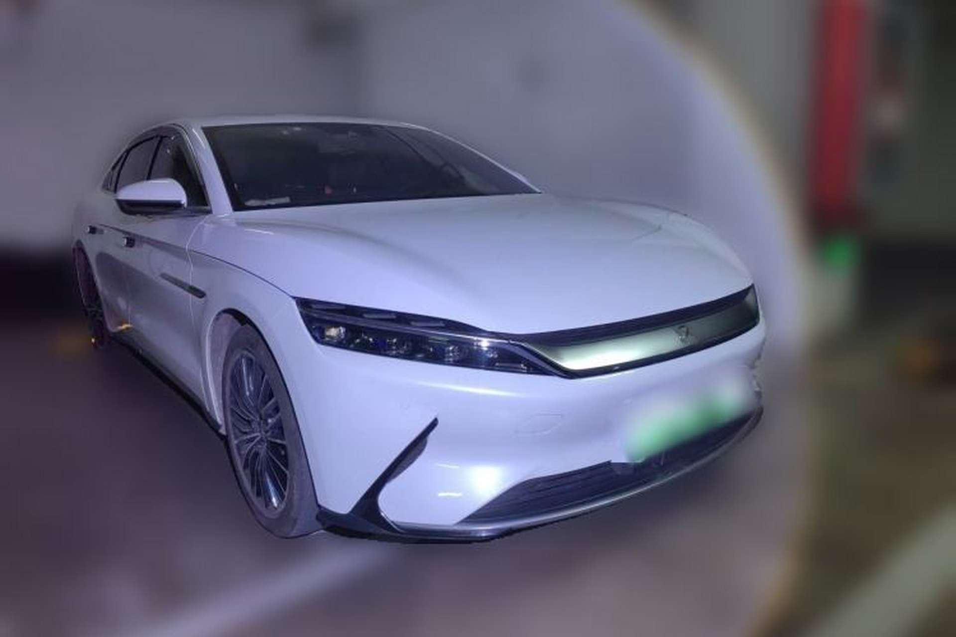 Used BYD Han 2020 EV Long-Range Luxury Model Front Right 45 Deg