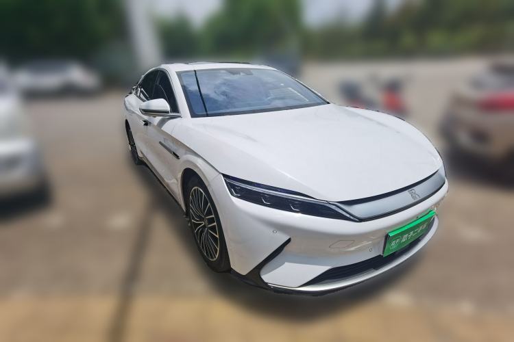 Used BYD Han 2020 EV Long-Range Luxury Model Front Right 45 Deg