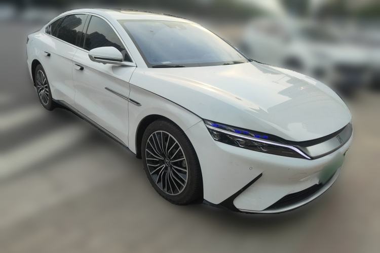Used BYD Han 2020 EV Long-Range Luxury Model Front Right 45 Deg