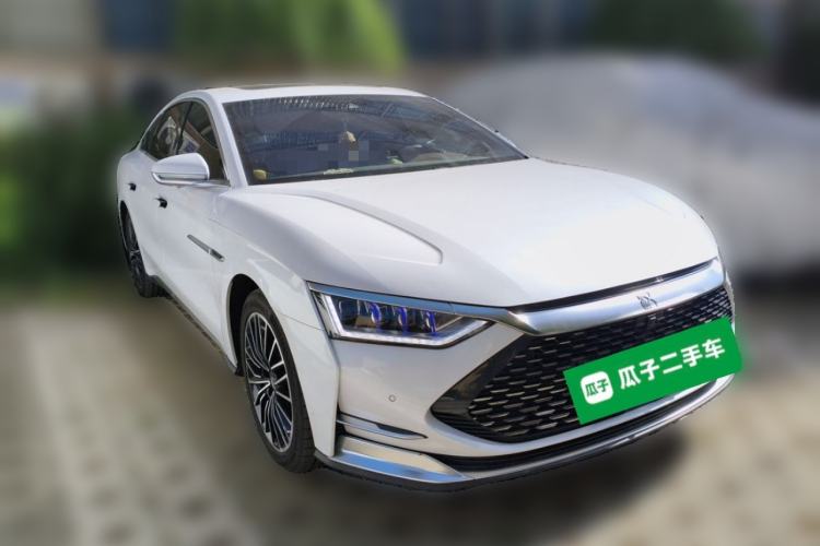 Used BYD Han 2020 DM Four-Wheel Drive Performance Edition Prestige Model Front Right 45 Deg
