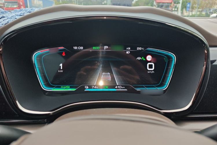 Used BYD Han 2020 EV Four-Wheel Drive High-Performance Flagship Model Instrument Cluster