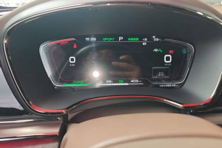 Used BYD Han 2020 EV Long-Range Deluxe Model Instrument Cluster