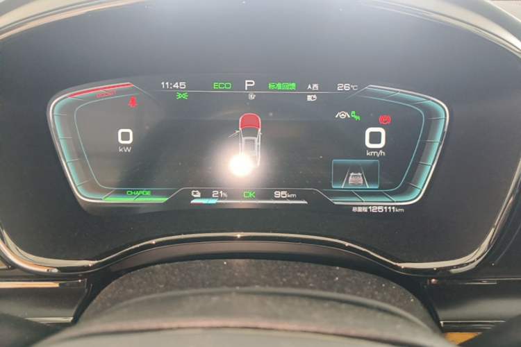 Used BYD Han 2020 EV Long-Range Deluxe Model Instrument Cluster