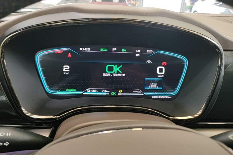 Used BYD Han 2020 DM Four-Wheel Drive Performance Edition Prestige Model Instrument Cluster