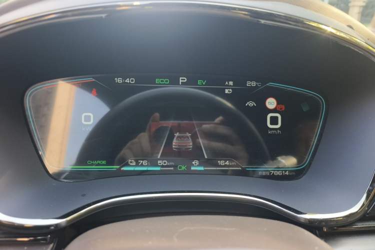 Used BYD Han 2020 DM Four-Wheel Drive Performance Edition Luxury Model Instrument Cluster
