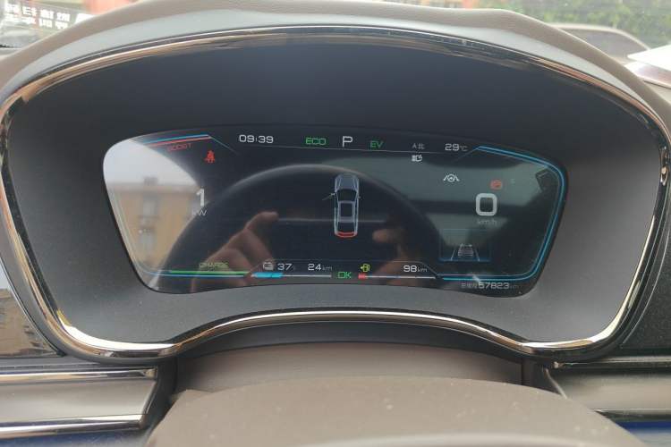Used BYD Han 2020 DM Four-Wheel Drive Performance Edition Prestige Model Instrument Cluster
