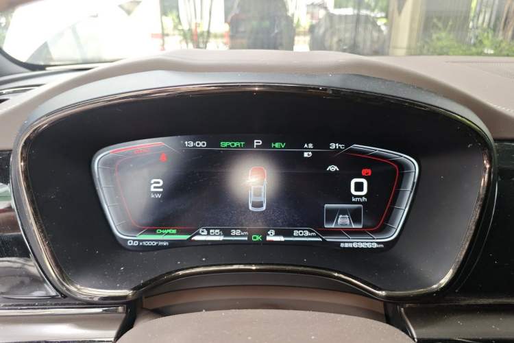 Used BYD Han 2020 DM Four-Wheel Drive Performance Edition Prestige Model Instrument Cluster