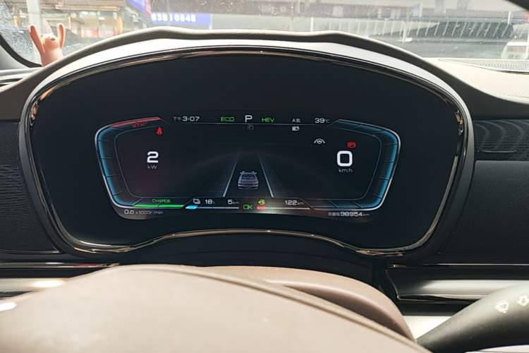 Used BYD Han 2020 DM Four-Wheel Drive Performance Edition Luxury Model Instrument Cluster