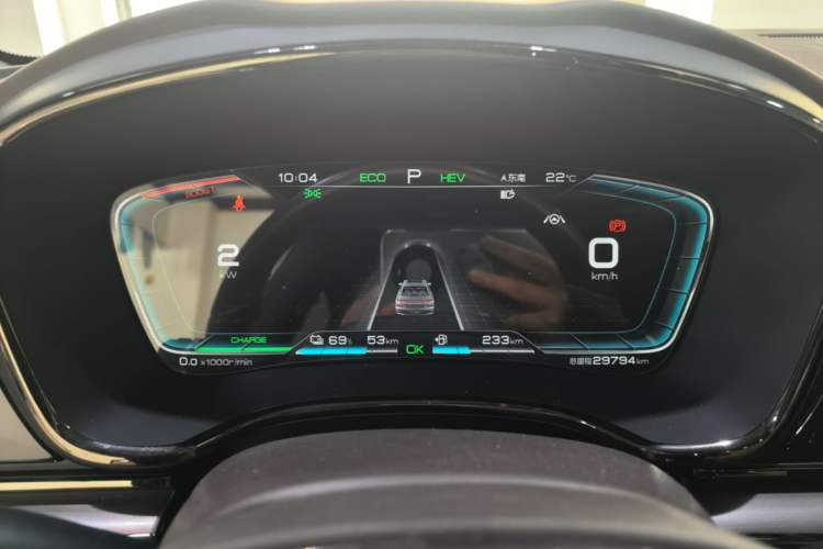 Used BYD Han 2020 DM Four-Wheel Drive Performance Edition Prestige Model Instrument Cluster