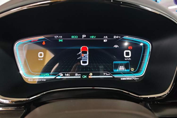 Used BYD Han 2020 DM Four-Wheel Drive Performance Edition Luxury Model Instrument Cluster
