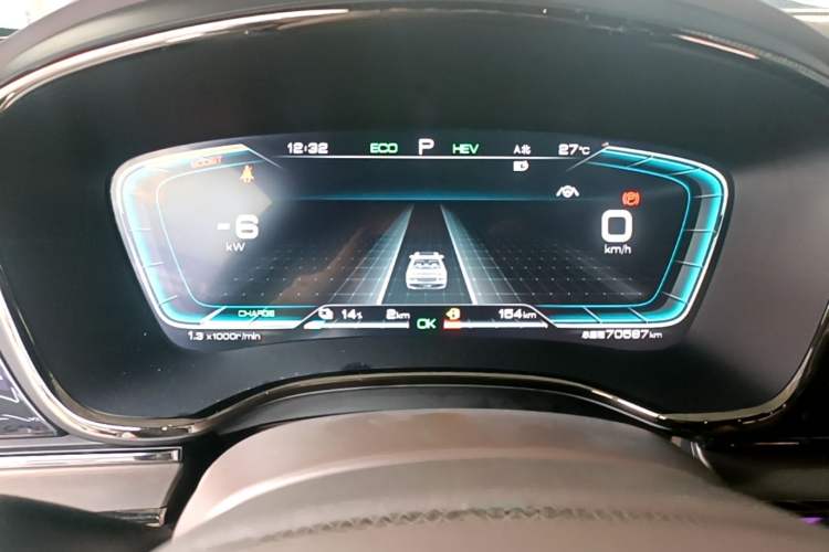 Used BYD Han 2020 DM Four-Wheel Drive Performance Edition Prestige Model Instrument Cluster