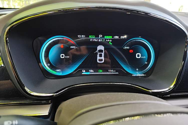 Used BYD Han 2020 EV Long-Range Deluxe Model Instrument Cluster