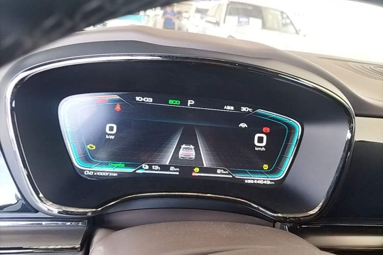 Used BYD Han 2020 DM Four-Wheel Drive Performance Edition Luxury Model Instrument Cluster