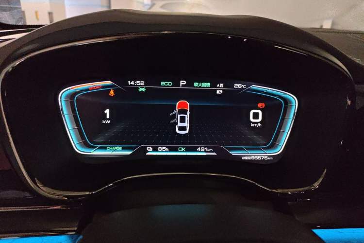 Used BYD Han 2020 EV Long-Range Deluxe Model Instrument Cluster