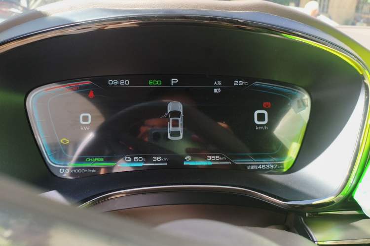Used BYD Han 2020 DM Four-Wheel Drive Performance Edition Prestige Model Instrument Cluster