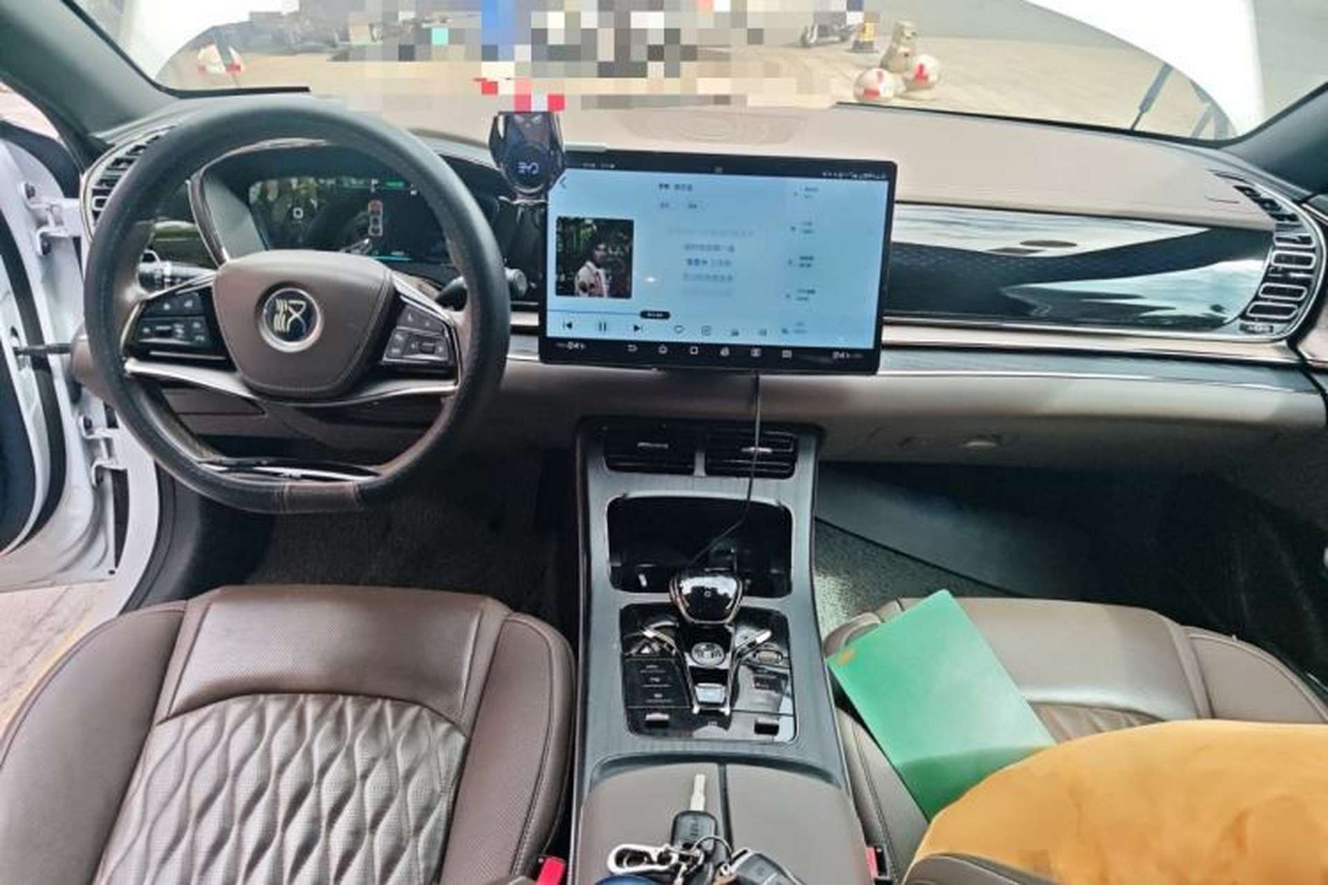 Used BYD Han 2020 EV Four-Wheel Drive High-Performance Flagship Model Interior 2