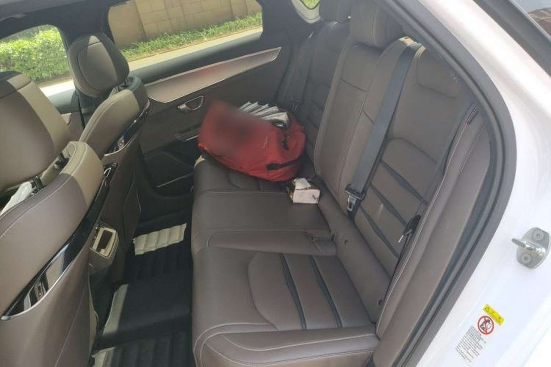 Used BYD Han 2020 EV Long-Range Luxury Model Left Rear Seat